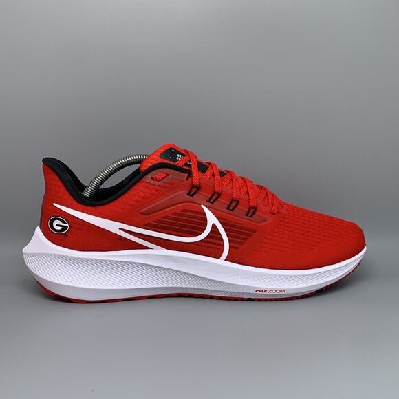 Nike Air Zoom Pegasus 39 UGA Georgia Running Shoes DR1990-600 Men's Sz 10.5 - Picture 5 of 10